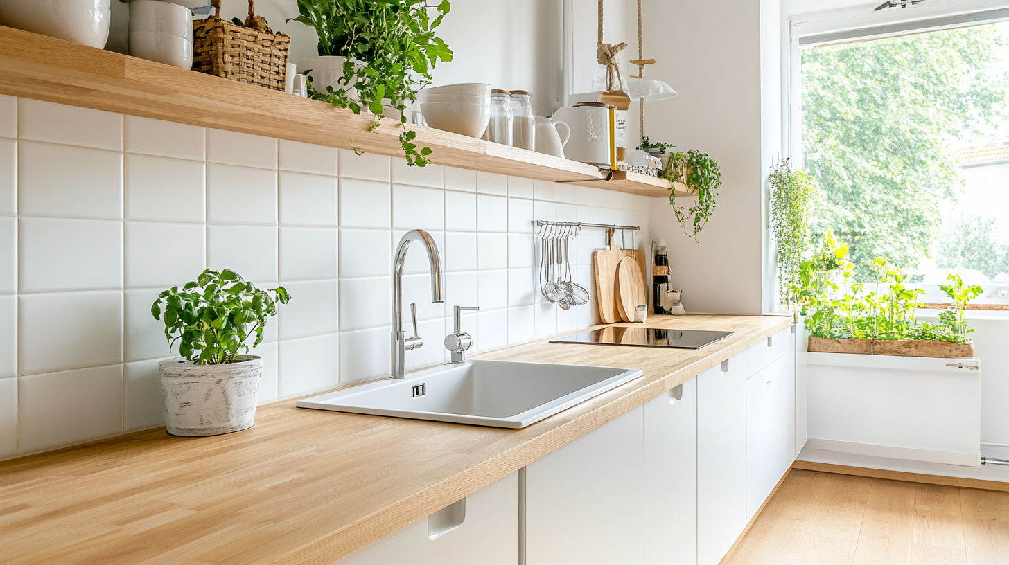 リフォーム後：ダイニングテーブルのあるリビング